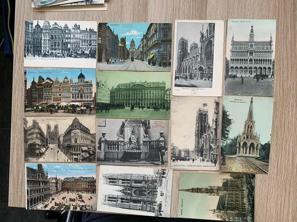 37 Ansichtkaarten van BRUXELLES / BRUSSEL / voor 1950, Verzamelen, Ansichtkaarten | Buitenland, Ongelopen, België en Luxemburg