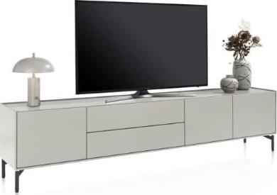 Luxe Xooon Design Dressoir - Nieuw | Marmerlook | Taupe, Huis en Inrichting, Kasten | Dressoirs, Nieuw, 200 cm of meer, 25 tot 50 cm