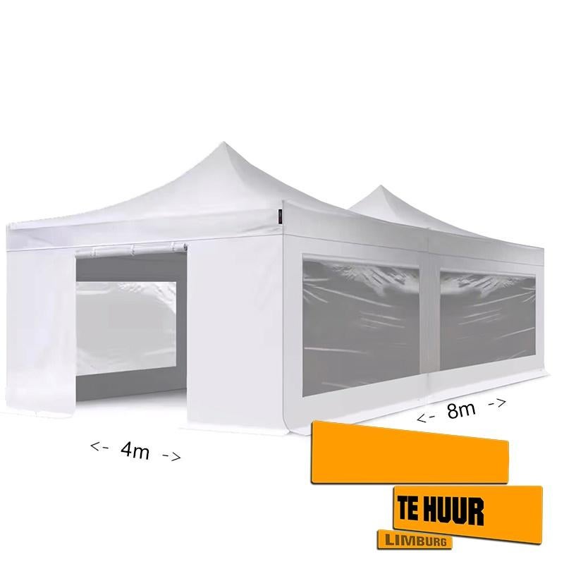 Tent 4x4 of 8x4 (te huur), Ophalen of Verzenden, Nieuw, Overige