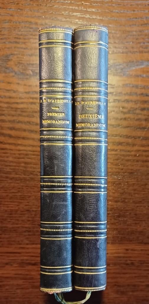 Barbey d' Aurevilly - Memorandum I.II, Boeken, Ophalen of Verzenden, Gelezen