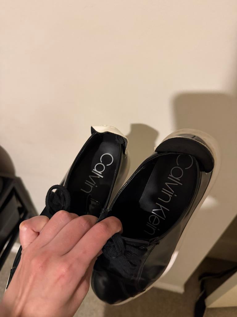 Calvin Klein sneakers maat 40, Ophalen of Verzenden, Zo goed als nieuw, Zwart, Sneakers of Gympen