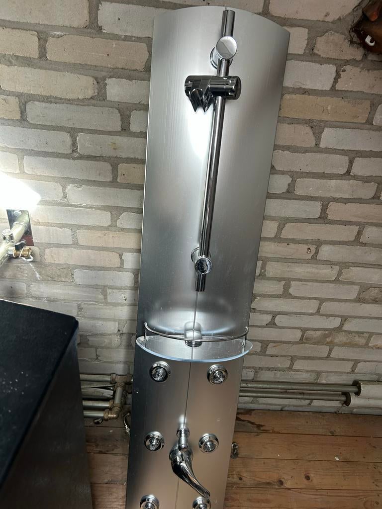 Luxe Douchepaneel, Ophalen of Verzenden, Gebruikt, Rvs, Douche
