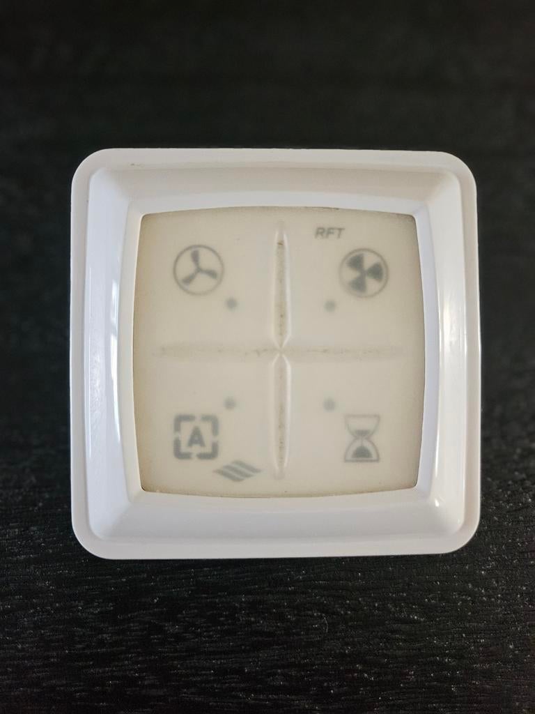 Itho Daalderop RFT afstandsbediening voor ventilator, Gebruikt, Tafel- of Grondventilator, Timer, Minder dan 60 m³