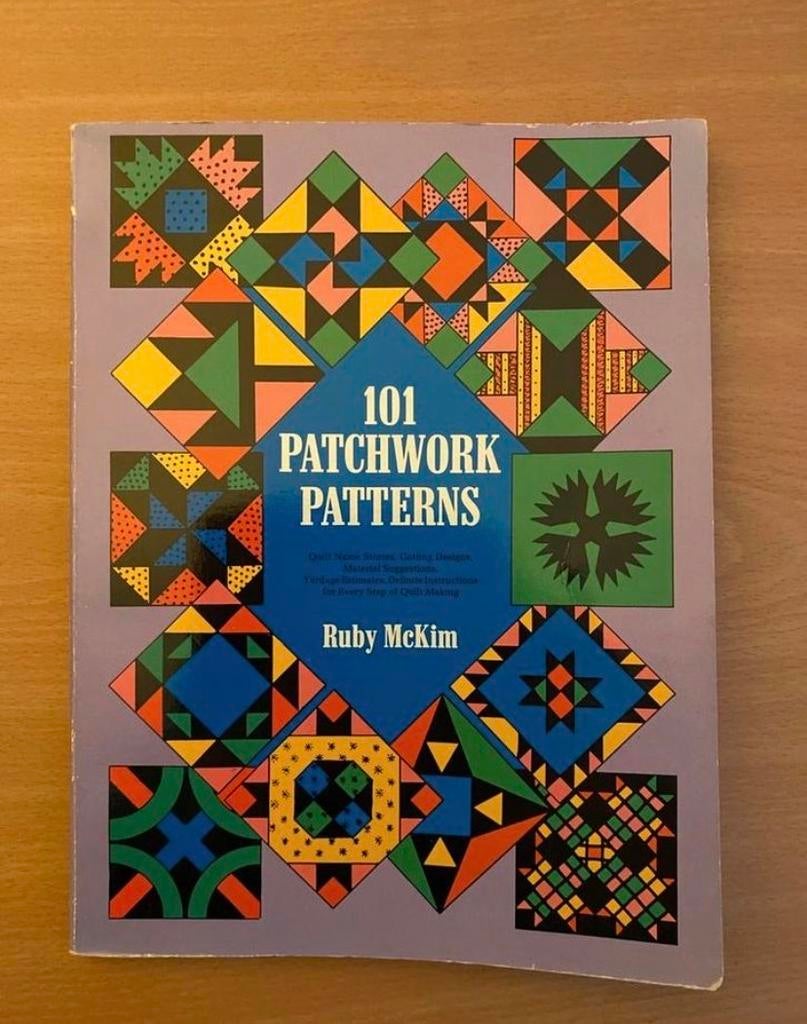 101 Patchwork Patterns van Ruby McKim, Boeken, Hobby en Vrije tijd, Ophalen of Verzenden, Gelezen, Borduren en Naaien
