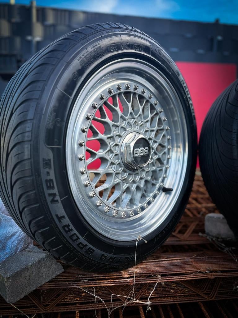 BBS RS 008, 3-delig 5x112 16", Ophalen, Velg(en), 16 inch, 205 mm