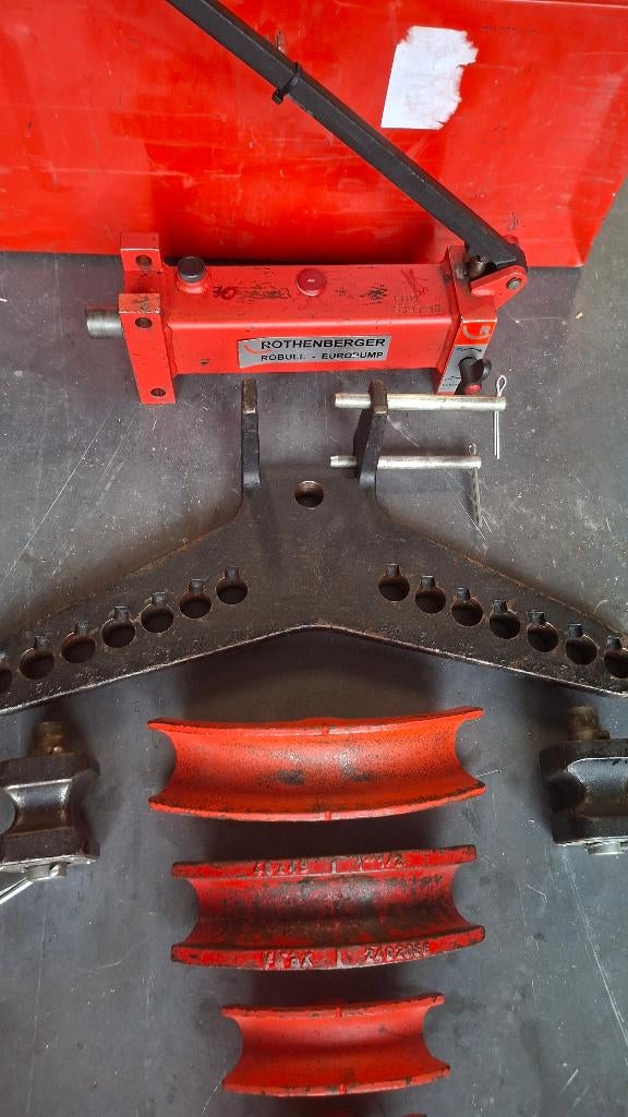 Hydraulische Rothenberger Robull europomp Pijpenbuiger, Ophalen, ., Zo goed als nieuw, .
