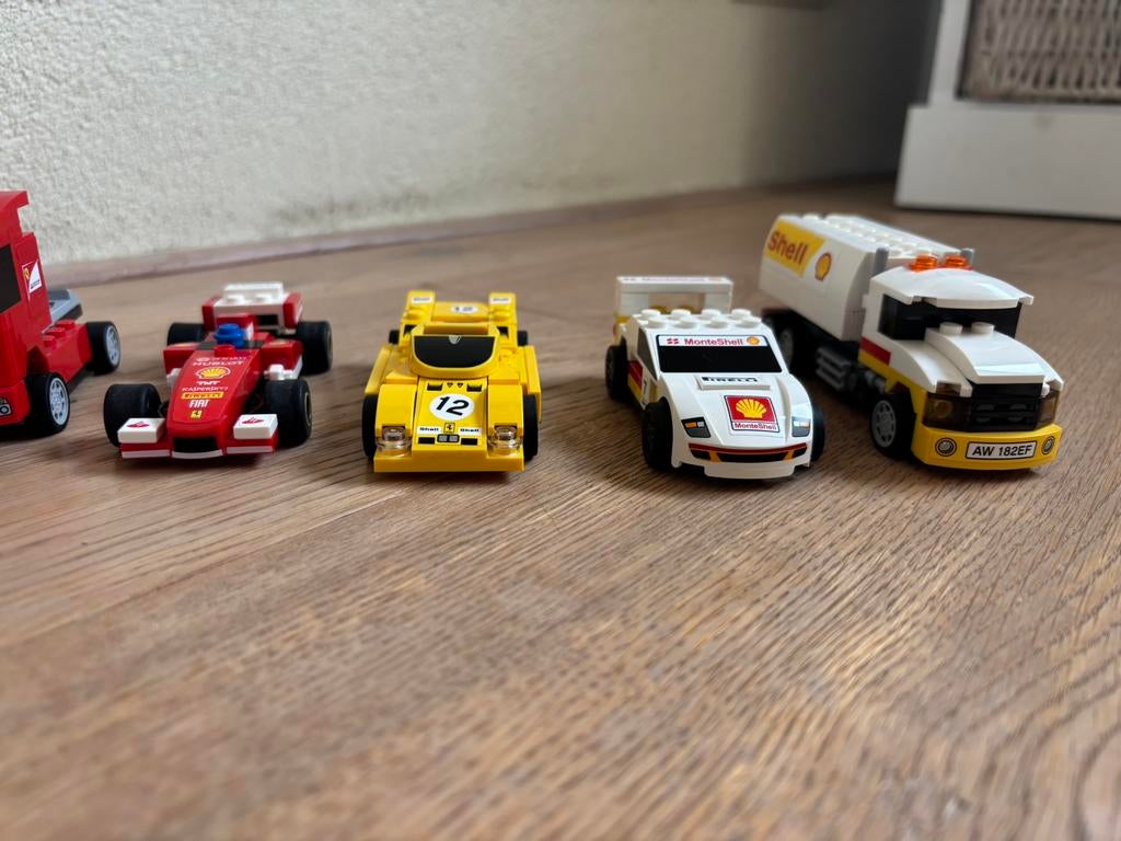 Lego Shell 7 stuks, Ophalen of Verzenden, Zo goed als nieuw