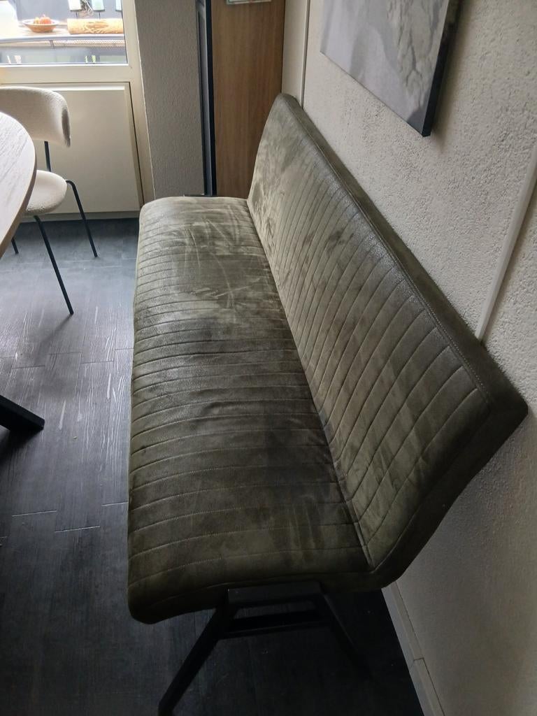Te koop ...eetkamerbank ...1 jaar oud, Ophalen of Verzenden, 75 tot 100 cm, 150 tot 200 cm