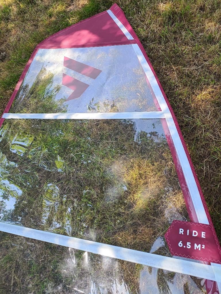 Fanatic Ride Windsurf zeil / tuigage (6.5m²), Ophalen, Zo goed als nieuw, Complete set, 5 tot 7 m²