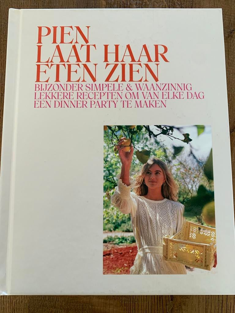 Pien laat haar eten zien kookboek, Ophalen of Verzenden, Zo goed als nieuw