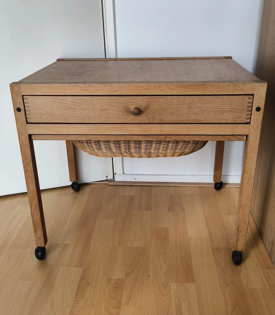 Naaitafel 1960 deens vintage tafel design mid century meubel, Ophalen of Verzenden