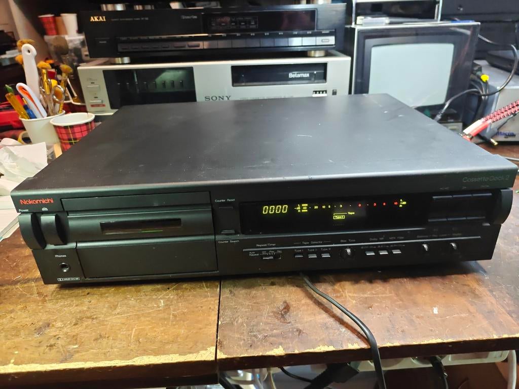 Nakamichi Cassette Deck 2 – hi-end tapedeck – made in Japan, Audio, Tv en Foto, Cassettedecks, Ophalen of Verzenden, Overige merken