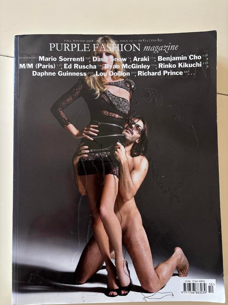 Purple Fashion Magazine - Fall Winter 2008 - Vol III, Issue, Ophalen of Verzenden, Gelezen, Overige typen