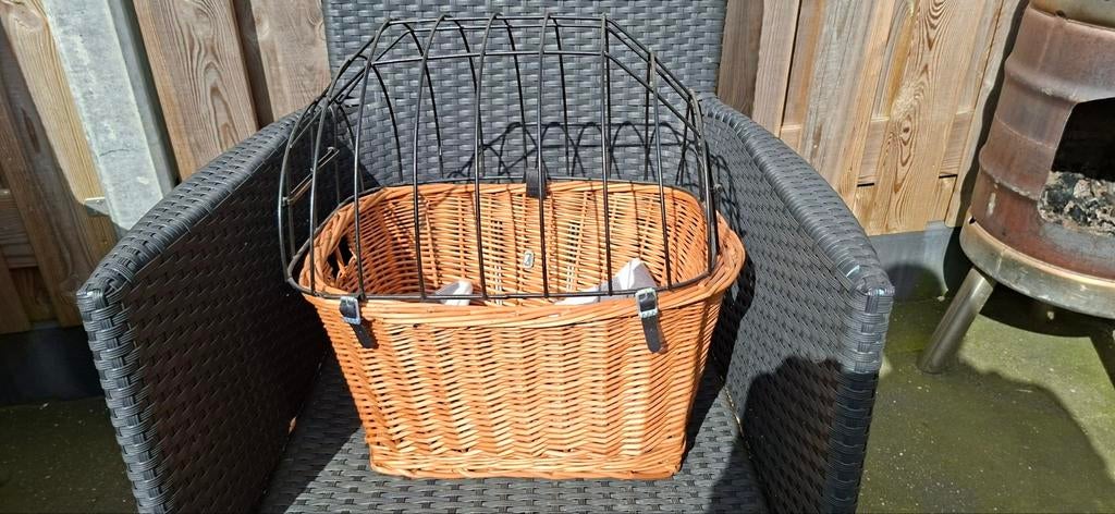 Fiets hondenmand voorop, Fietsen en Brommers, Fietsaccessoires | Fietsmanden, Ophalen