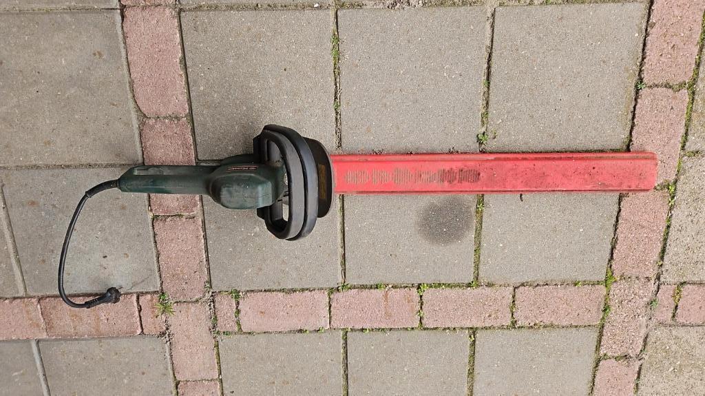 Elektrische heggenschaar Metabo HS 8165s 65 cm, Ophalen of Verzenden, Gebruikt, Elektrisch, Metabo