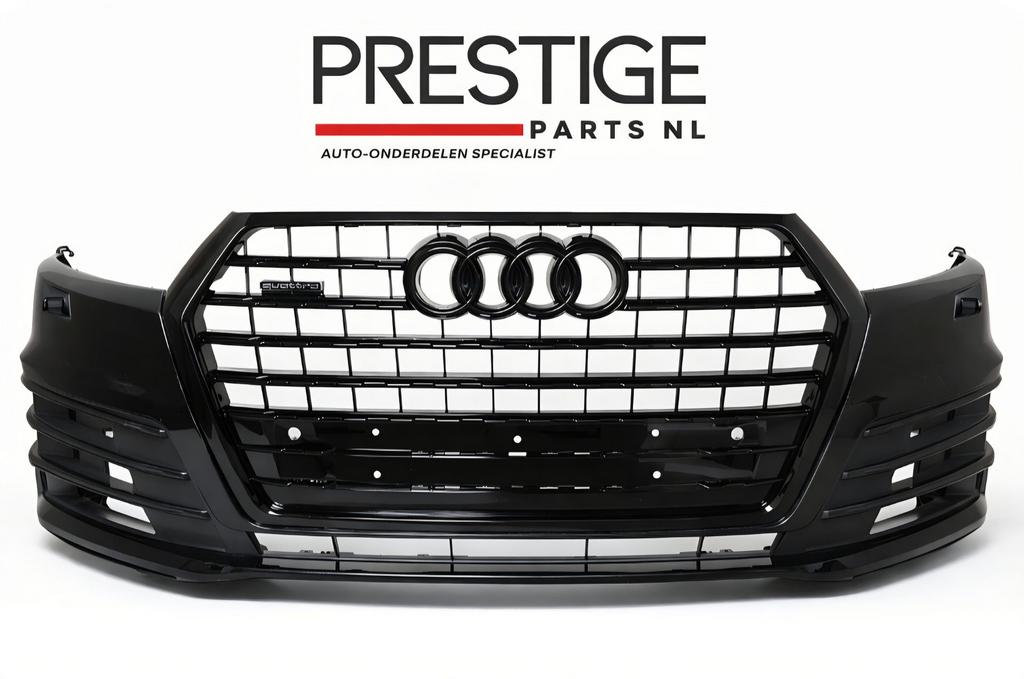 Voorbumper Audi Q7 4M0 S-line Quattro Bumper PDC KLS S-LINE, Gebruikt, -, Voor, Bumper