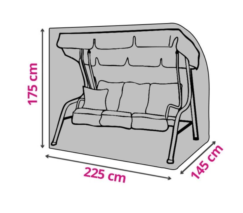Hoes voor een schommelbank., Tuin en Terras, Overige Tuin en Terras, Ophalen of Verzenden
