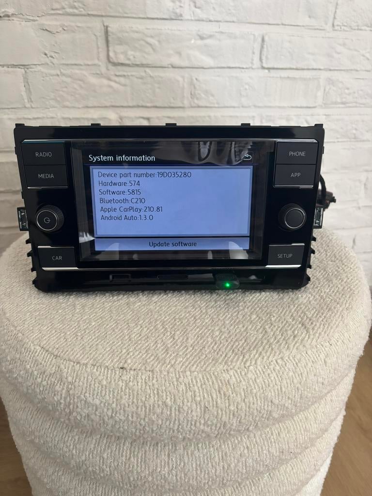 VW Rcd Mib Carplay Android Auto Polo AW Crafter Transporter, Geschikt voor Polo AW / Crafter / Multivan, Ook op locatie mogelijk !