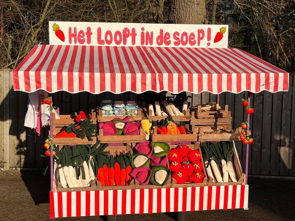 grote loopgroep carnaval - marktkraam en kookpot, Ophalen, Gebruikt, Overige typen, Carnaval