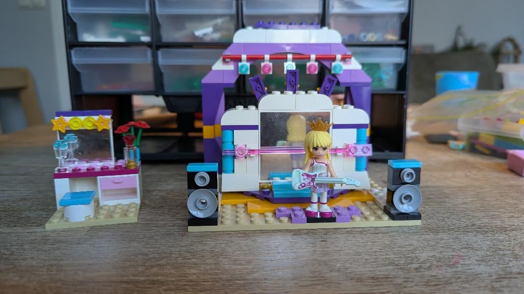 Lego Friends 41004 Oefen podium, Kinderen en Baby's, Speelgoed | Duplo en Lego, Zo goed als nieuw, Lego, Complete set, Ophalen of Verzenden