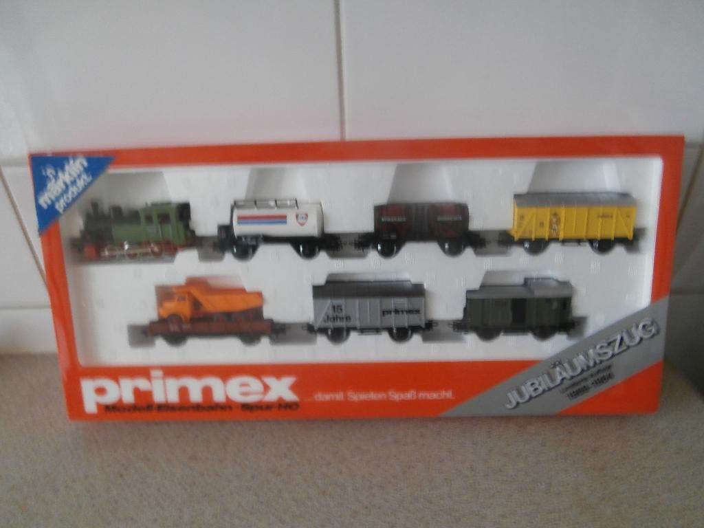 Marklin [ Primex ] goederen setje 2760, Hobby en Vrije tijd, Modeltreinen | H0, Wisselstroom, Treinset, Ophalen of Verzenden, Zo goed als nieuw