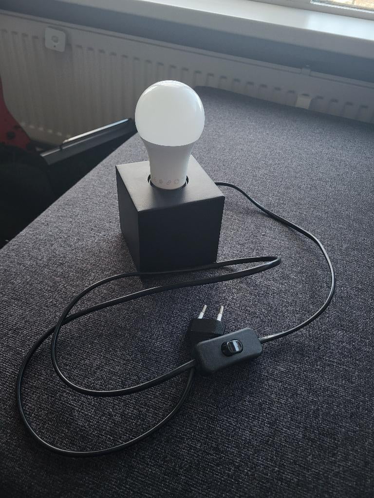 Tafellamp Hema, Ophalen of Verzenden, Zo goed als nieuw, Kunststof, Minder dan 50 cm