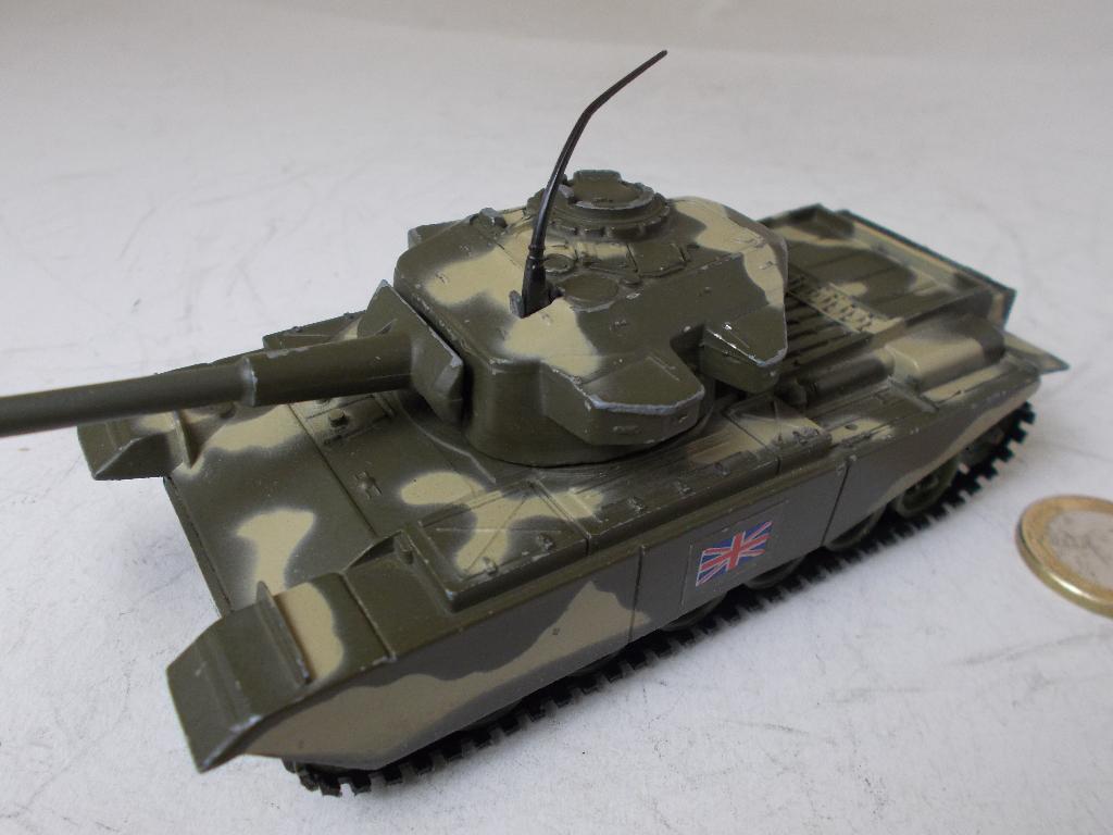 1973 Corgi Toys 901 CENTURION III TANK + Rupsbanden! (-C-), Ophalen of Verzenden, Zo goed als nieuw, Overige typen, Corgi