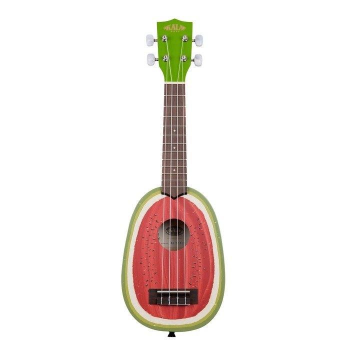 Kala KA-NV-WTML Novelty Series sopraan ukelele watermelon me, ., Nieuw, Ophalen of Verzenden, Akoestische gitaar