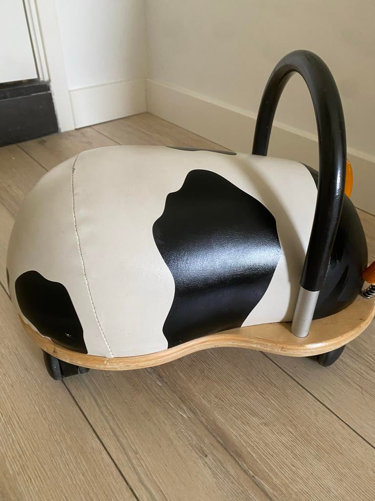 Wheelybug Koe Loopwagen, Ophalen, Zo goed als nieuw, Loopvoertuig