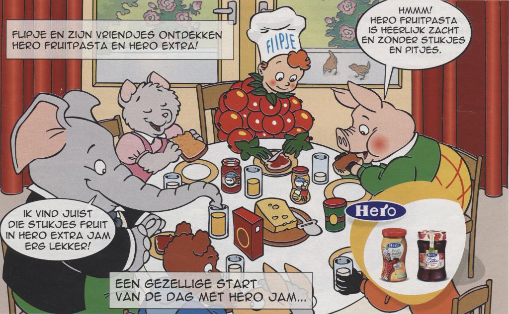 Flipje - Fruitpasta (augustus 2011), Ophalen, Overige figuren, Zo goed als nieuw, Overige typen