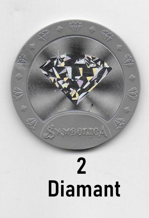 Emte Efteling medaillon nr2 Diamant, Verzamelen, Efteling, Ophalen of Verzenden, Zo goed als nieuw, Beeldje of Poppetje