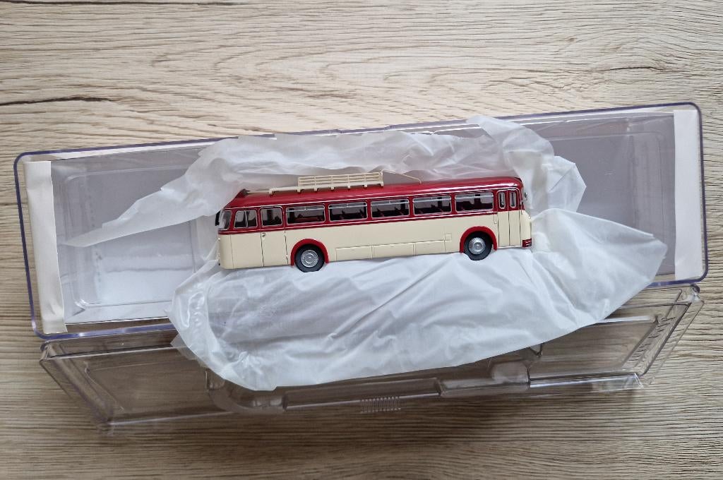 Brekina Streekbus, Hobby en Vrije tijd, Modelauto's | 1:87, Nieuw, Bus of Vrachtwagen, Brekina, Ophalen of Verzenden