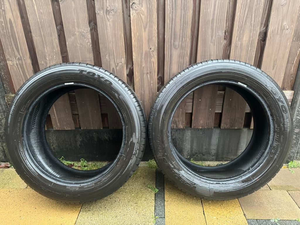 2x Toyo Proxes R46 225/55 R19 99V - Mazda Zomerbanden, Ophalen, Gebruikt