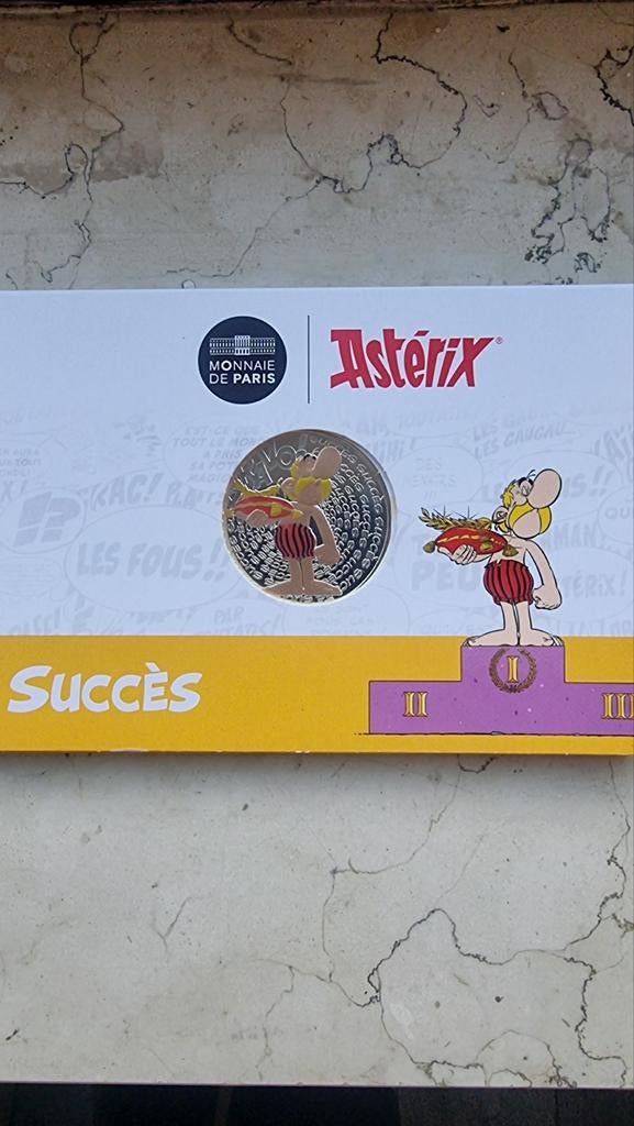 Asterix Setje - Monnaie de Paris, Postzegels en Munten, Setje, Koningin Beatrix, Zilver, Euro's