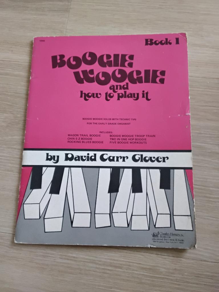 Boogie Woogie and how to play it  Orgel by David Carr Glover, Muziek en Instrumenten, Orgel, Gebruikt, Les of Cursus, Ophalen of Verzenden