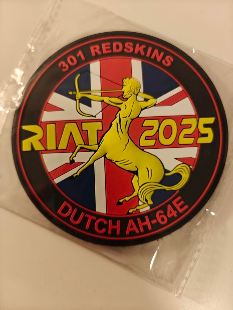 301 Squadron Redskins RIAT 2025 Patch, Ophalen of Verzenden