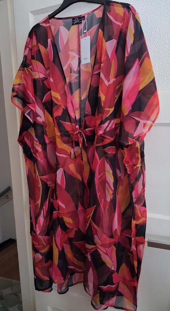 Zizzi (strand) kimono maat 58/60 nieuw, Kleding | Dames, Grote Maten, Ophalen of Verzenden, Nieuw, Blauw, Trui of Vest