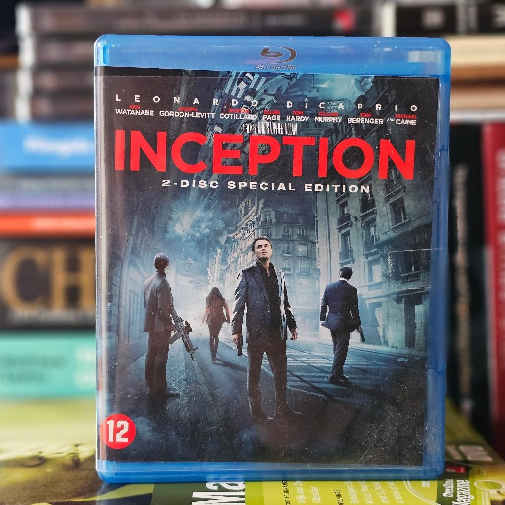 Inception | Bluray Disc | Dutch Subtitle, Ophalen of Verzenden, Zo goed als nieuw, Science Fiction en Fantasy