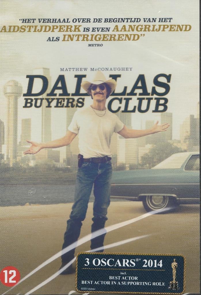 Dallas buyers club ( homo , gay , travestie ), Alle leeftijden, Ophalen of Verzenden, Gebruikt, Overige gebieden