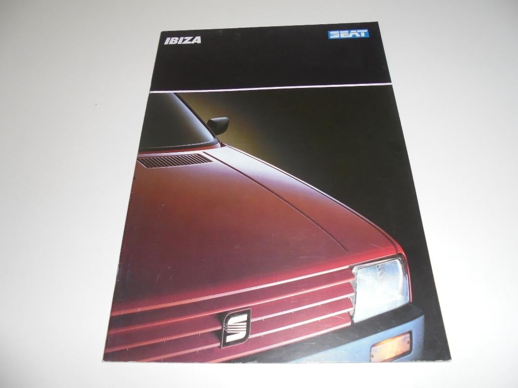 brochure Seat Ibiza  1990, Ophalen of Verzenden, Zo goed als nieuw, Overige merken