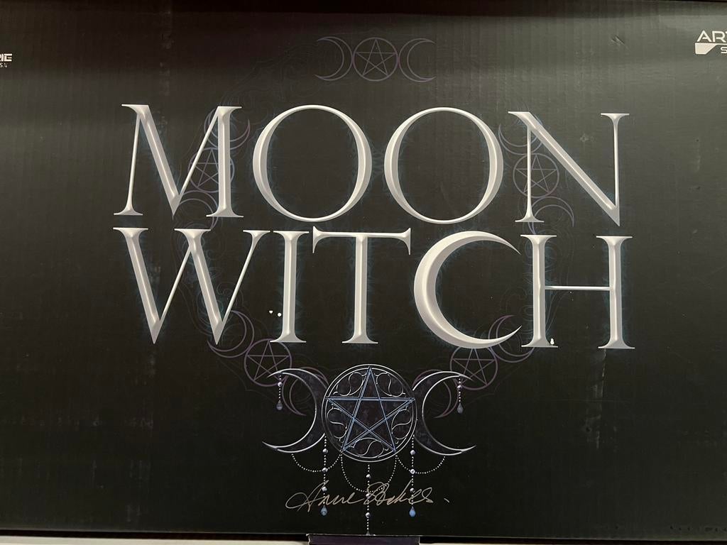 Anne Stokes Beeld Moon Witch 43cm Gesigneerd 55/65, Ophalen of Verzenden, Nieuw, Fantasy