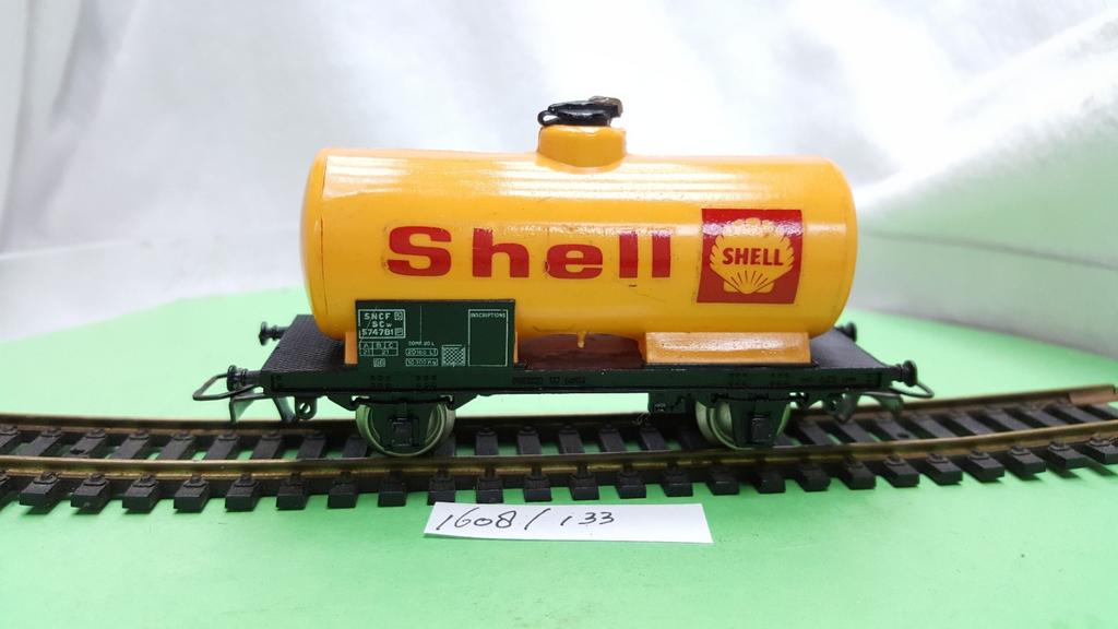 Jouef H0 6307 SNCF Shell ketelwagen 1960, Hobby en Vrije tijd, Modeltreinen | H0, Gebruikt, Gelijkstroom, Jouef, Wagon