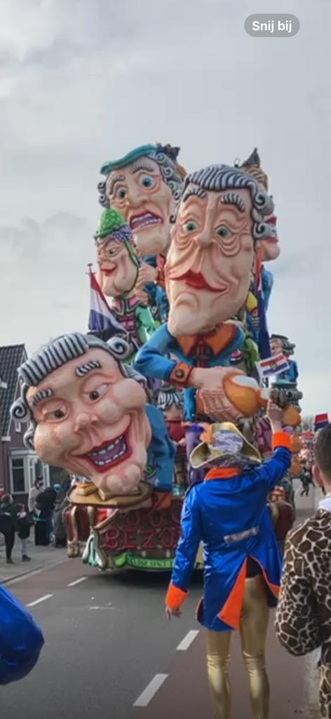 Grote polyester carnavalswagen, Eén persoon, Overige typen