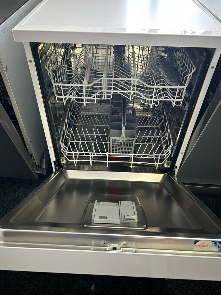 Sharp vaatwasser incl garantie&Garantie, Nl, Minder dan 10 liter, 85 tot 90 cm, Ophalen