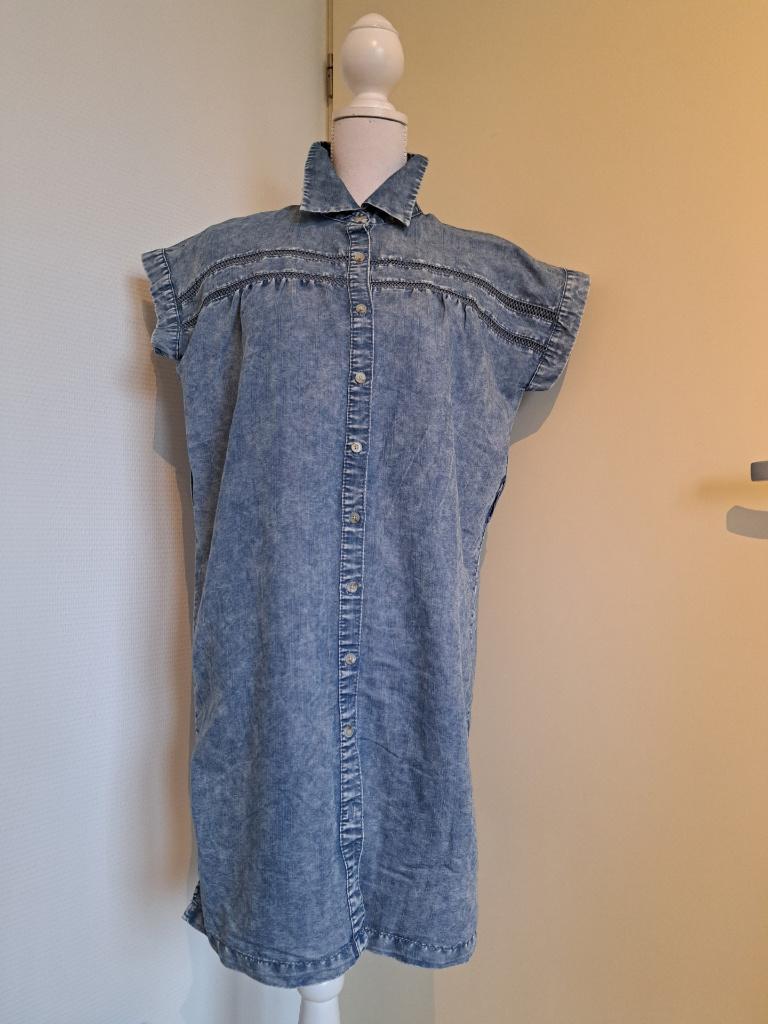 Denim jurk Given Kale, Maat 38/40 (M), Blauw, Given Kale, Nieuw