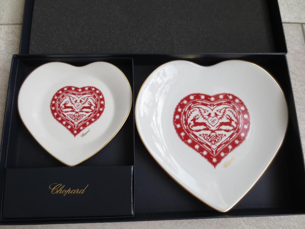 Chopard giftset Kerstdessin, nieuw in doos, Ophalen