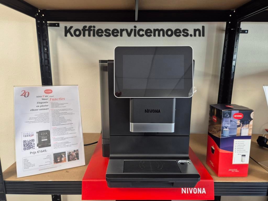 Nivona 9101 nieuw top model €1649,-, Witgoed en Apparatuur, Koffiezetapparaten, Zo goed als nieuw, Koffiemachine, 10 kopjes of meer