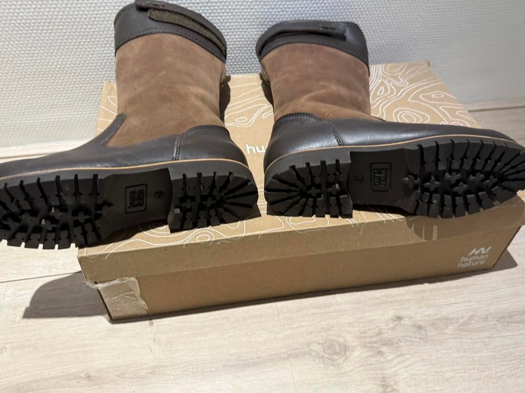 ANWB/ Human Nature laarzen maat 40 (Nieuwstaat), Bruin, Overige typen, Ophalen of Verzenden, Zo goed als nieuw