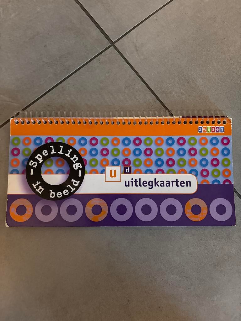 Spelling in Beeld. Uitlegkaarten voor alle spellingsregels., Diversen, Schoolbenodigdheden, Ophalen of Verzenden, Zo goed als nieuw