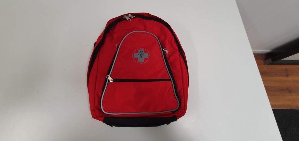EHBO Rugzak - Rood - Nieuw & Ongebruikt, Hobby en Vrije tijd, Cursusmateriaal, Verzenden, Nieuw, Meerdere media, Overige typen